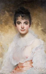 Portret van een jonge vrouw